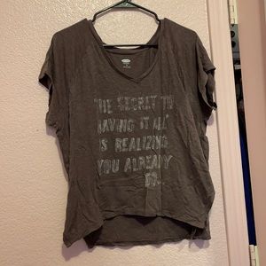 Old Navy Purple Graphic Tee